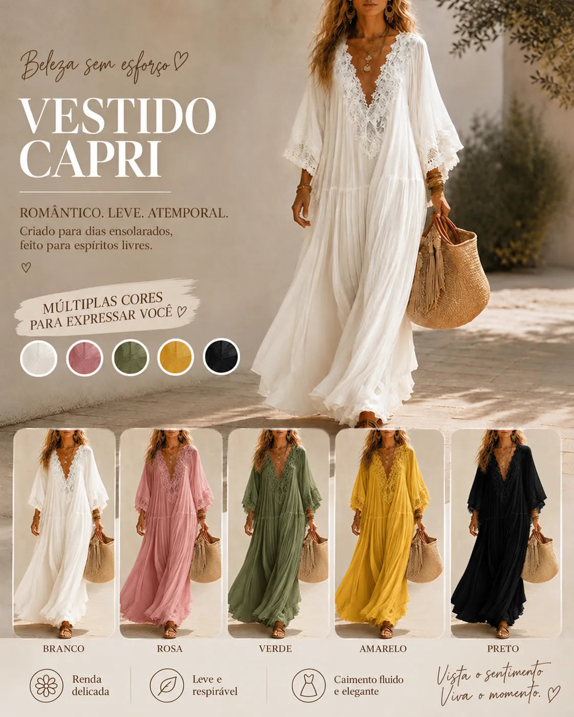 Vestido Capri