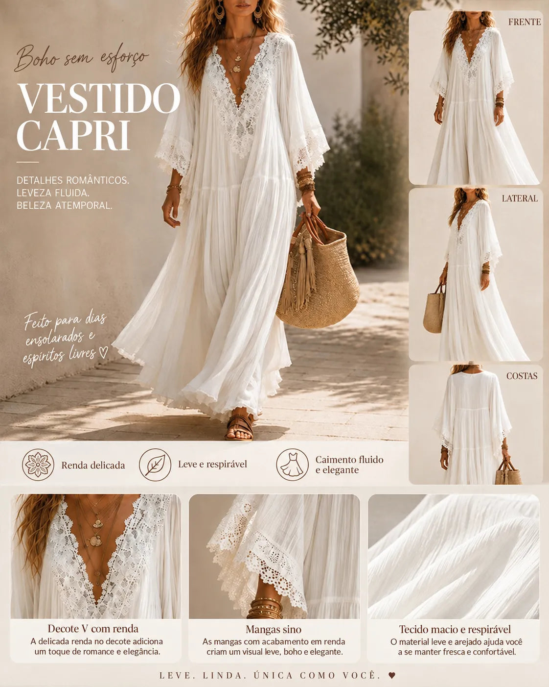 Vestido Capri