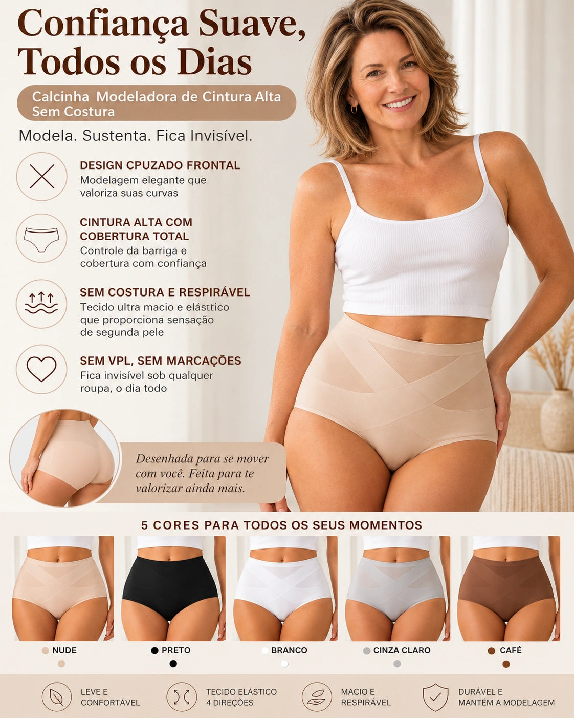 Calcinha Modeladora